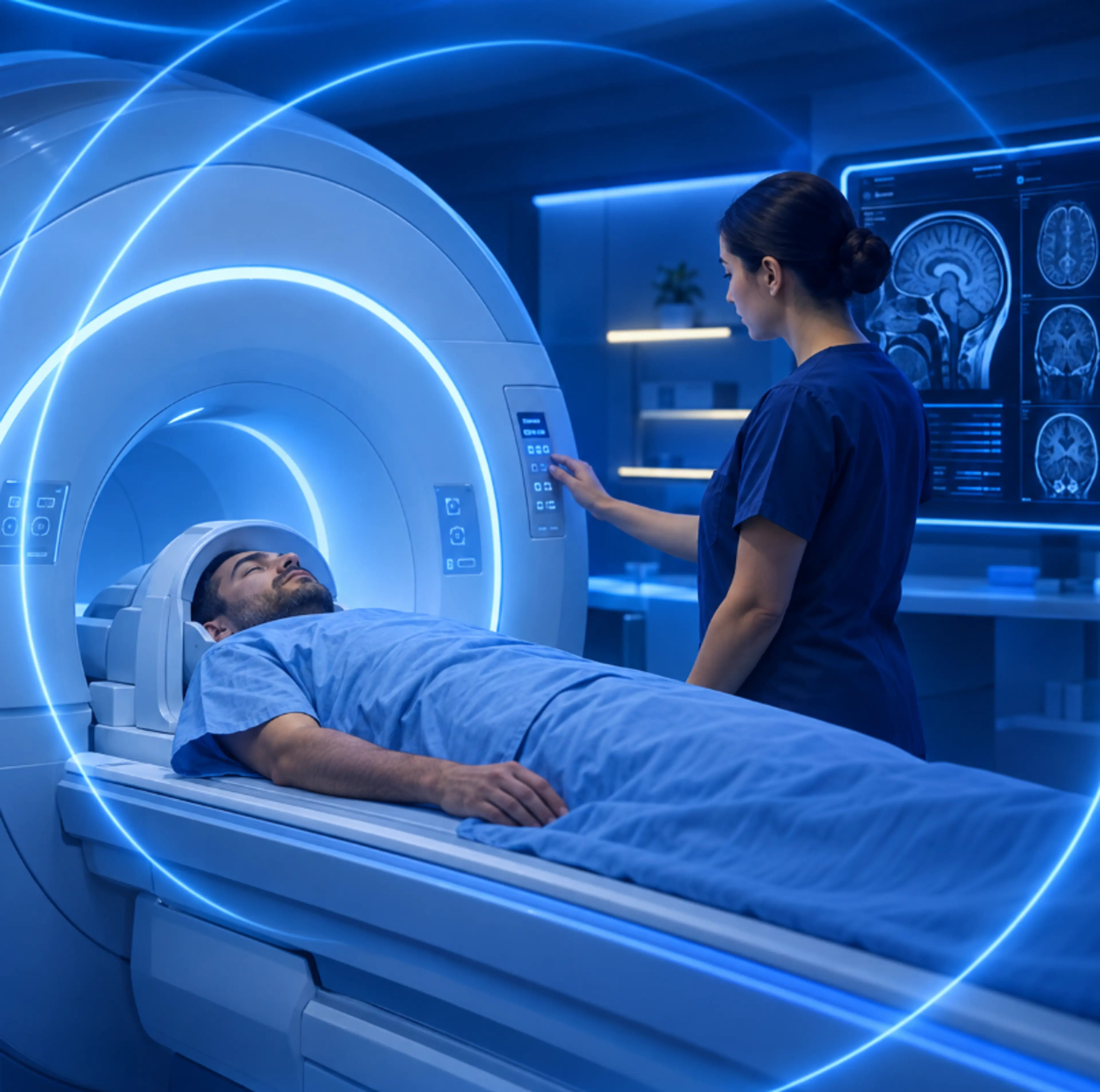 التصوير بالرنين المغناطيسي (MRI)